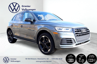 2020 Audi Q5 Progressiv, Titanium, Cuir, Toit, Black optic