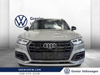 2020 Audi Q5 Technik,S-line, Black optic, Cuir, toit in Terrebonne, Quebec - 2 - w320h240px