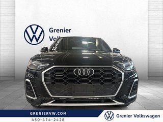 Audi Q5 Progressiv, S-line Cuir, Toit, Carplay 2021