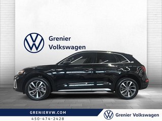 Audi Q5 Progressiv, S-line Cuir, Toit, Carplay 2021