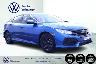 Honda Civic Hatchback LX, Caméra, Bluetooth, Jamais accidenté 2017 à Terrebonne, Québec - 3 - w320h240px