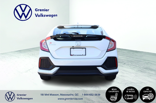Honda Civic Hatchback LX, Caméra, Bluetooth, Jamais accidenté 2018 à Mascouche, Québec - 6 - w320h240px
