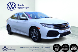 Honda Civic Hatchback LX, Caméra, Bluetooth, Jamais accidenté 2018 à Mascouche, Québec - 3 - w320h240px