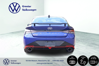 2022 Hyundai Elantra N 276Hp, Toit, Carplay, 1 Proprio in Terrebonne, Quebec - 6 - w320h240px