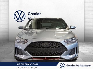 2019 Hyundai Veloster Turbo, Cuir, Toit, Caméra in Terrebonne, Quebec - 2 - w320h240px