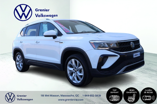 2022 Volkswagen Taos Comfortline, 4Motion, Carplay, Toit ouvrant