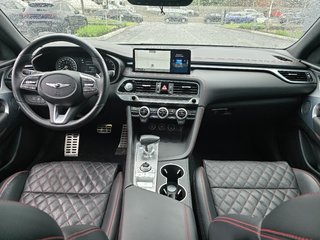 2022 GENESIS G70 3.3T SPORT 365 HP HEAD UP DISP CAM360 CUIR NAPPA in Montréal, Quebec - 4 - w320h240px