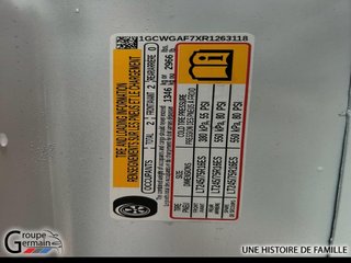 2024 Chevrolet Express Cargo 2500 à St-Raymond, Québec - 20 - w320h240px