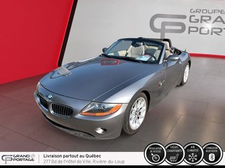 BMW Z4 2,5i, boîte automatique à propulsion arrière 2004 à Rivière-du-loup, Québec - 2 - w320h240px