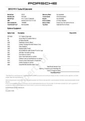 Porsche 911 Turbo S, PDK, Convertible, Bas KM 2012 à Rivière-du-loup, Québec - 2 - w320h240px