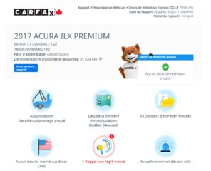 Acura ILX Premium | 8 PNEUS | BAS KM | DÉMARREUR | TOIT | CUIR | CAMÉRA +++ 2017 à Laval, Québec - 2 - w320h240px