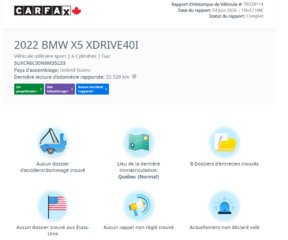 2022 BMW X5 xDrive40i | TOIT PANO | CUIR | NAV | CARPLAY | CAMÉRA +++ in Laval, Quebec - 2 - w320h240px