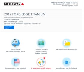 Ford Edge Titanium AWD | DÉMARREUR | TOIT PANO | NAV | CUIR | CAMÉRA | BLUETOOTH +++ 2017 à Laval, Québec - 2 - w320h240px