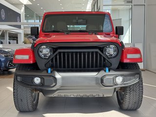 Jeep Wrangler 4xe Unlimited Sahara TOIT ÉLECTRIQUE SKY ONE-TOUCH +++ 2022 à Laval, Québec - 3 - w320h240px