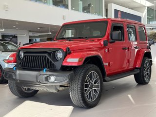 Jeep Wrangler 4xe Unlimited Sahara TOIT ÉLECTRIQUE SKY ONE-TOUCH +++ 2022 à Laval, Québec - 4 - w320h240px