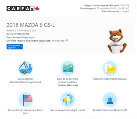 2018 Mazda 6 GS-L Turbo | 8 ROUES | CUIR | NAV | TOIT | CAMÉRA | SIÈGES CHAUFFANTS +++ in Laval, Quebec - 2 - w320h240px