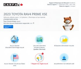 Toyota RAV4 Prime XSE AWD | CUIR | TOIT PANO | CAMÉRA 360 | JBL | CARPLAY +++ 2023 à Laval, Québec - 2 - w320h240px