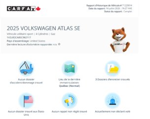 2025 Volkswagen Atlas Comfortline 4MOTION | CUIR | DEMARREUR | CARPLAY | CAMÉRA +++ in Laval, Quebec - 2 - w320h240px