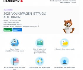 Volkswagen Jetta GLI DSG | DÉMARREUR | TOIT | CUIR | NAV | CARPLAY | CAMÉRA +++ 2023 à Laval, Québec - 3 - w320h240px