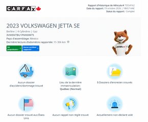 Volkswagen Jetta Comfortline | DÉMARREUR | CUIR | CARPLAY | CAMÉRA +++ 2023 à Laval, Québec - 3 - w320h240px