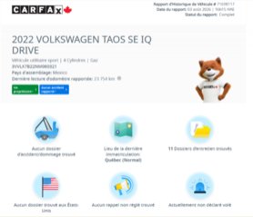 Volkswagen Taos Comfortline 4MOTION | DÉMARREUR | TOIT PANO | CUIR | CARPLAY | CAMÉRA +++ 2022 à Laval, Québec - 2 - w320h240px