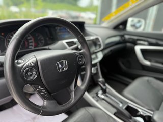 2014 Honda Accord Coupe EX-L W/NAVI,CAMÉRA DE RECUL,BANC CHAUFFANT in Charlemagne, Quebec - 4 - w320h240px