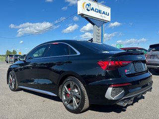 Audi S3 SEDAN Komfort CUIR TOIT OUVRANT SEULEMENT 036723 KM 2023 à St-Jean-Sur-Richelieu, Québec - 5 - w320h240px