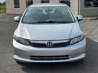 2012 Honda Civic Sdn LX SEULEMENT 084158 KM in St-Jean-Sur-Richelieu, Quebec - 6 - w320h240px