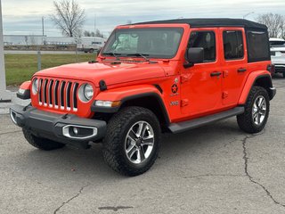 2019 Jeep Wrangler Unlimited Sahara 4X4 SEULEMENT  087695 KM in St-Jean-Sur-Richelieu, Quebec - 4 - w320h240px