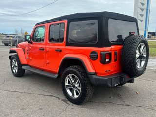 2019 Jeep Wrangler Unlimited Sahara 4X4 SEULEMENT  087695 KM in St-Jean-Sur-Richelieu, Quebec - 6 - w320h240px