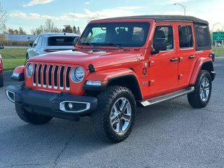 2019 Jeep Wrangler Unlimited Sahara 4X4 SEULEMENT  087695 KM in St-Jean-Sur-Richelieu, Quebec - 5 - w320h240px
