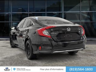 2020 Honda Civic Berline LX Manual in Sherbrooke, Quebec - 3 - w320h240px