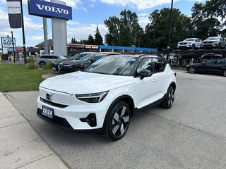 2024 Volvo XC40 Recharge Pure Electric Ultimate Electric Motor All Wheel Drive