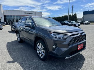 2019  RAV4 LIMITED AWD ONE OWNER LEATHER NAV ROOF MAGS in Hawkesbury, Ontario - 5 - w320h240px