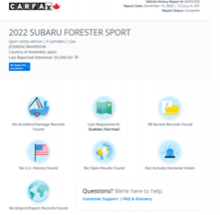 Subaru Forester Sport 2022 à Notre-Dame-des-Prairies, Québec - 3 - w320h240px