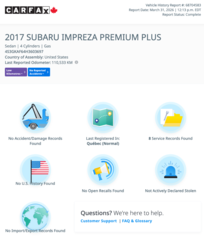 Subaru Impreza Sport 2017 à Notre-Dame-des-Prairies, Québec - 2 - w320h240px