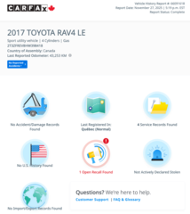 Toyota RAV4 LE 2017 à Notre-Dame-des-Prairies, Québec - 3 - w320h240px