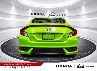 Honda Civic Coupe Touring/TRÈS RARE VERT/14 DOSSIERS ENTRETIENT 2017 à Lachenaie, Québec - 6 - w320h240px