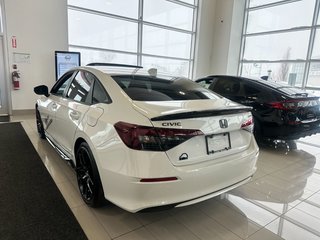 2025 Honda Civic Sedan SPORT BLACK & WHITE DÉMO in , Quebec - 5 - w320h240px