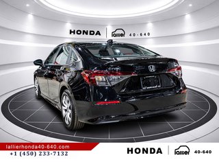 Honda Civic Sedan LX/UN PROPRIO/JAMAIS ACCIDENTÉ 2025 à Lachenaie, Québec - 5 - w320h240px