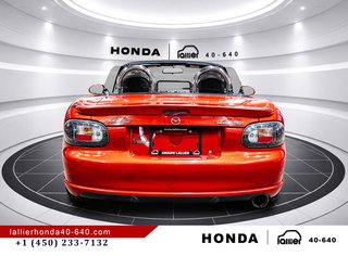 Mazda MX-5 Miata MAZDASPEED/JAMAIS ACCIDENTÉ 2004 à Lachenaie, Québec - 6 - w320h240px