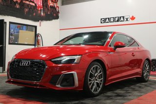 2022 Audi A5 Coupe Progressiv S-LINE*JAMAIS ACCIDENTÉ* in Quebec, Quebec - 4 - w320h240px