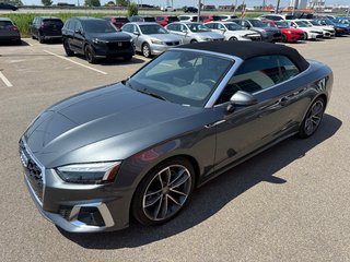 Audi A5 Cabriolet Progressiv/S-LINE/PRET POUR L'ÉTÉ/TOIT ACOUSTIQUE 2020 à Lachenaie, Québec - 2 - w320h240px