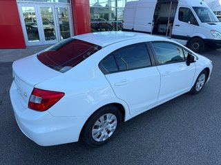 2012 Honda Civic Sdn LX/UN PROPRIÉTAIRE/JAMAISACCIDENTÉ in Montréal, Quebec - 5 - w320h240px