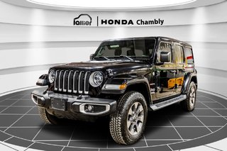 2020 Jeep Wrangler Sahara 4x4 SKYROOF I CUIR I JAMAIS ACCIDENTÉ I DEMARREUR I MAGS I SIEGES CHAUFFANTS I CAMERA in Montréal, Quebec - 3 - w320h240px