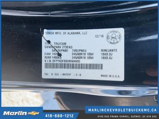 Honda Ridgeline  2017 à Quebec, Québec - 6 - w320h240px