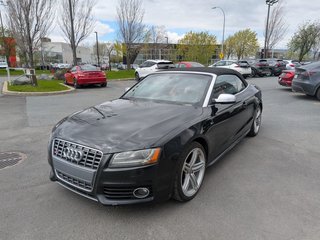 2011 Audi S5 PREMIUM CABRIOLET INTÉRIEUR ROUGE V6 TURBO in Boucherville, Quebec - 5 - w320h240px