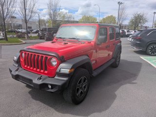 Jeep Wrangler Unlimited SPORT DÉMARREUR À DISTANCE, V6 3.6L PENTASTAR 2018 à Boucherville, Québec - 5 - w320h240px