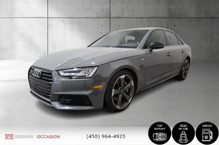 Audi A4 Progressiv Quattro S-Line Black Optic Navigation 2018 à Terrebonne, Québec - 3 - w320h240px