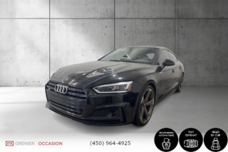 Audi S5 Sportback Technik Black Optic Package Cuir Rouge 2019 à Terrebonne, Québec - 3 - w320h240px